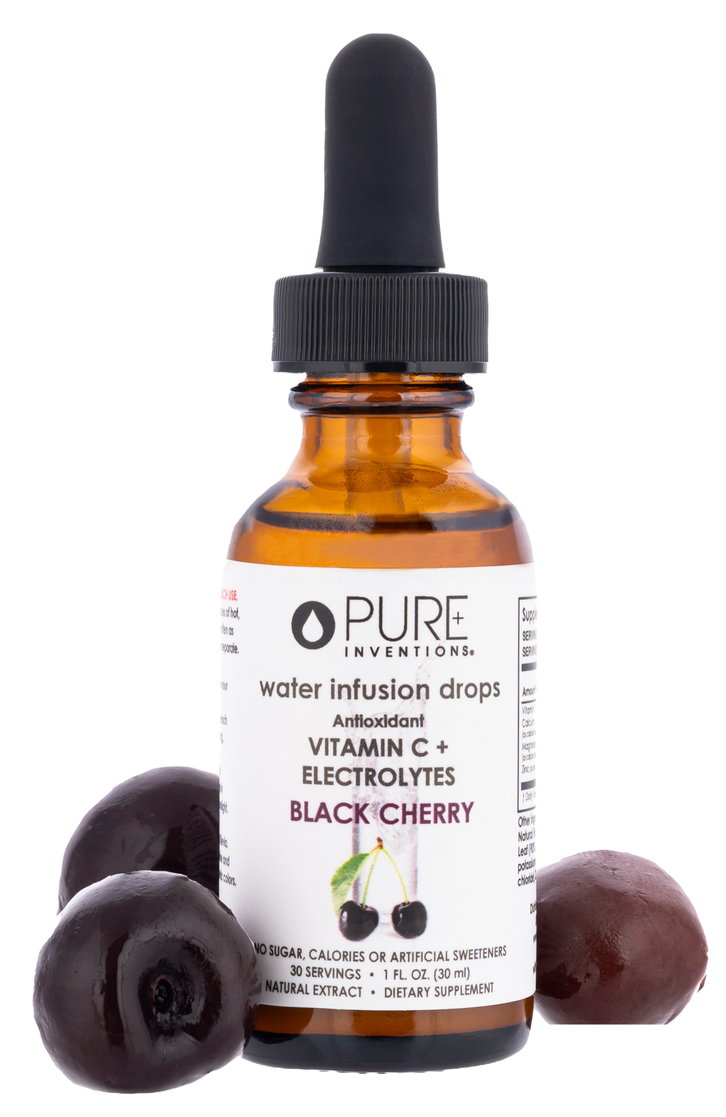 Electrolytes + Vitamin C Black Cherry - 30 servings