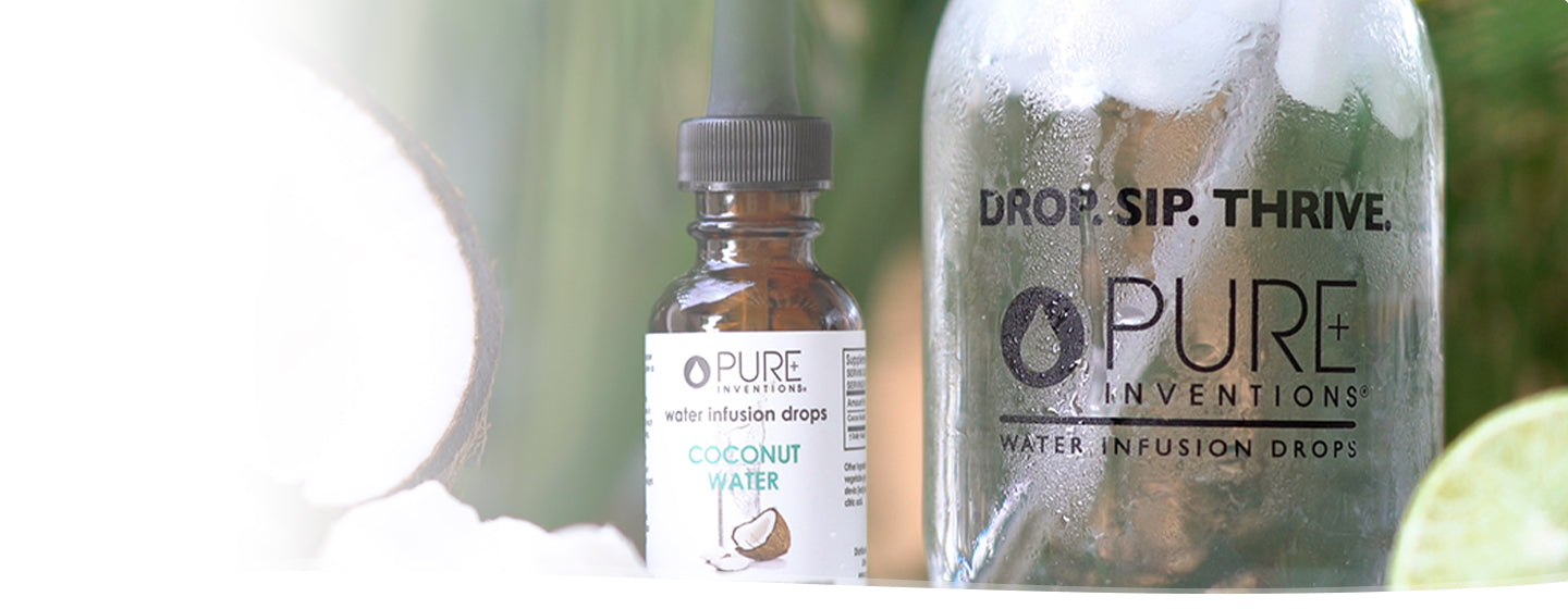 Pure Inventions Coconut Water Drops – For Electrolyte Balance & Hydration – Pure Inventions