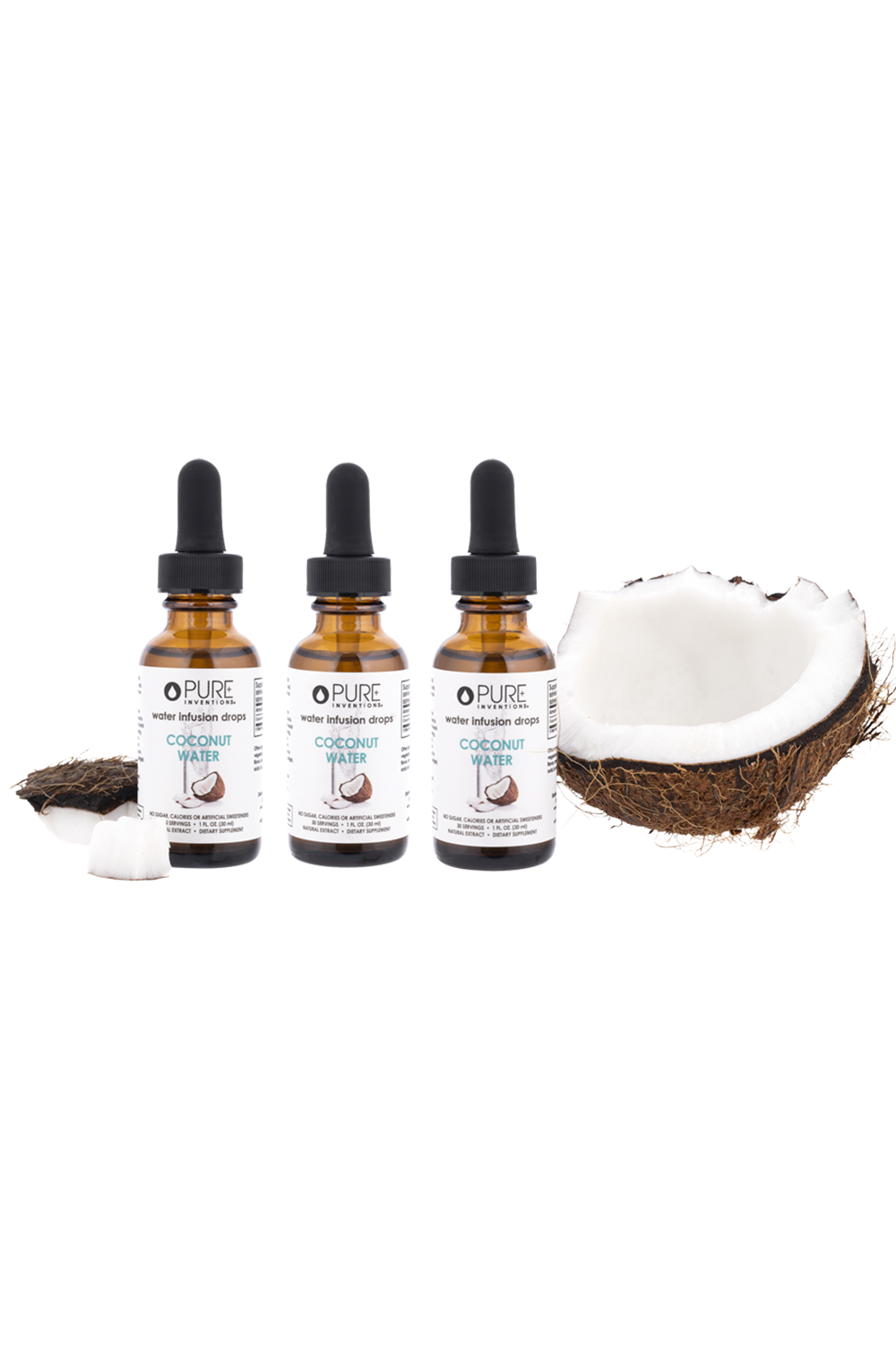 3 Pack of Coconut Water - 90 servings