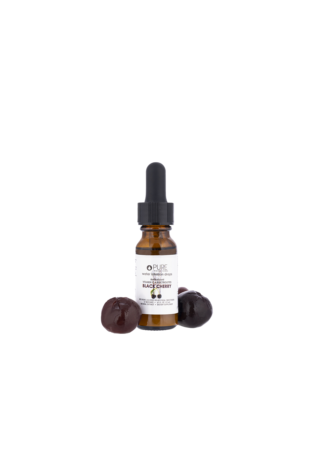 Electrolytes + Vitamin C Black Cherry Deluxe Travel Size - 12 servings