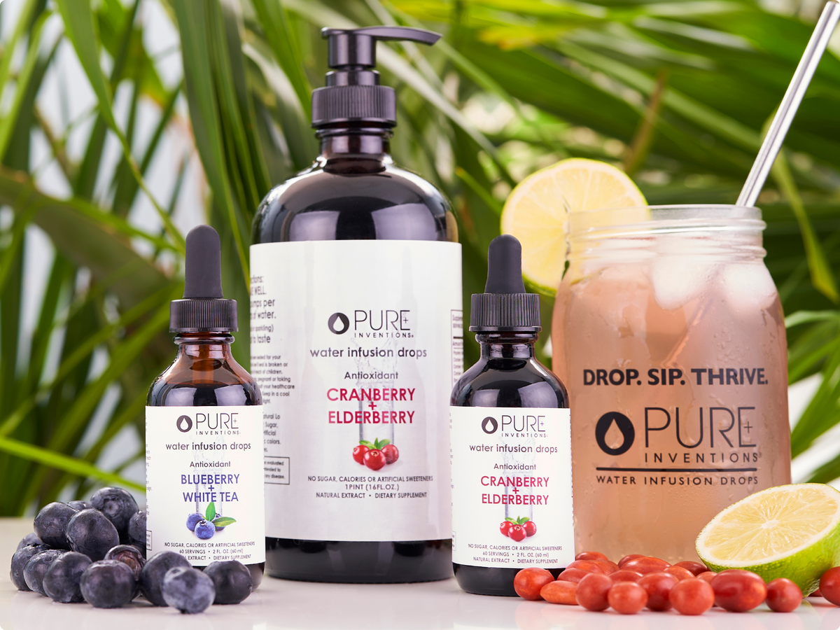 Pure Inventions Our Water Infusion Drop Collections | Pure Inventions