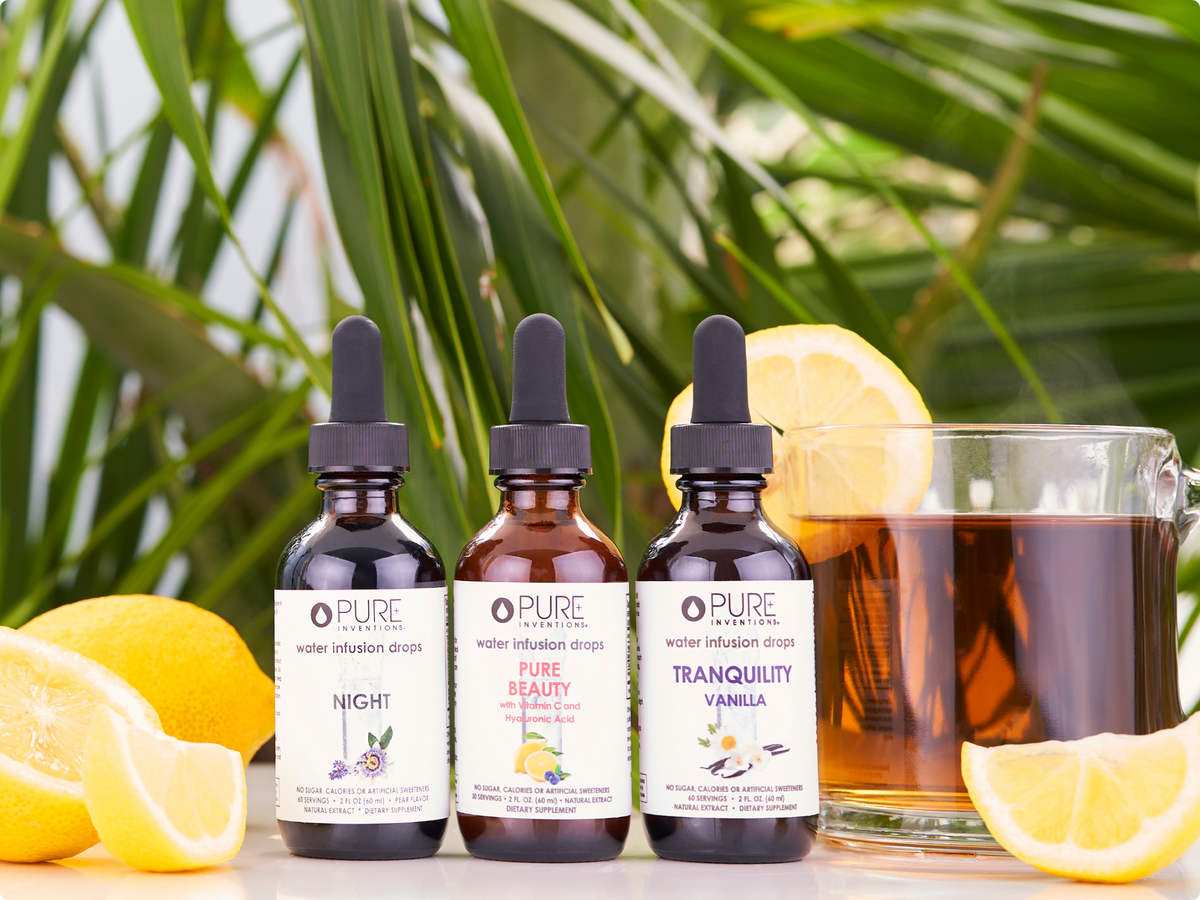 Pure Inventions Our Water Infusion Drop Collections | Pure Inventions