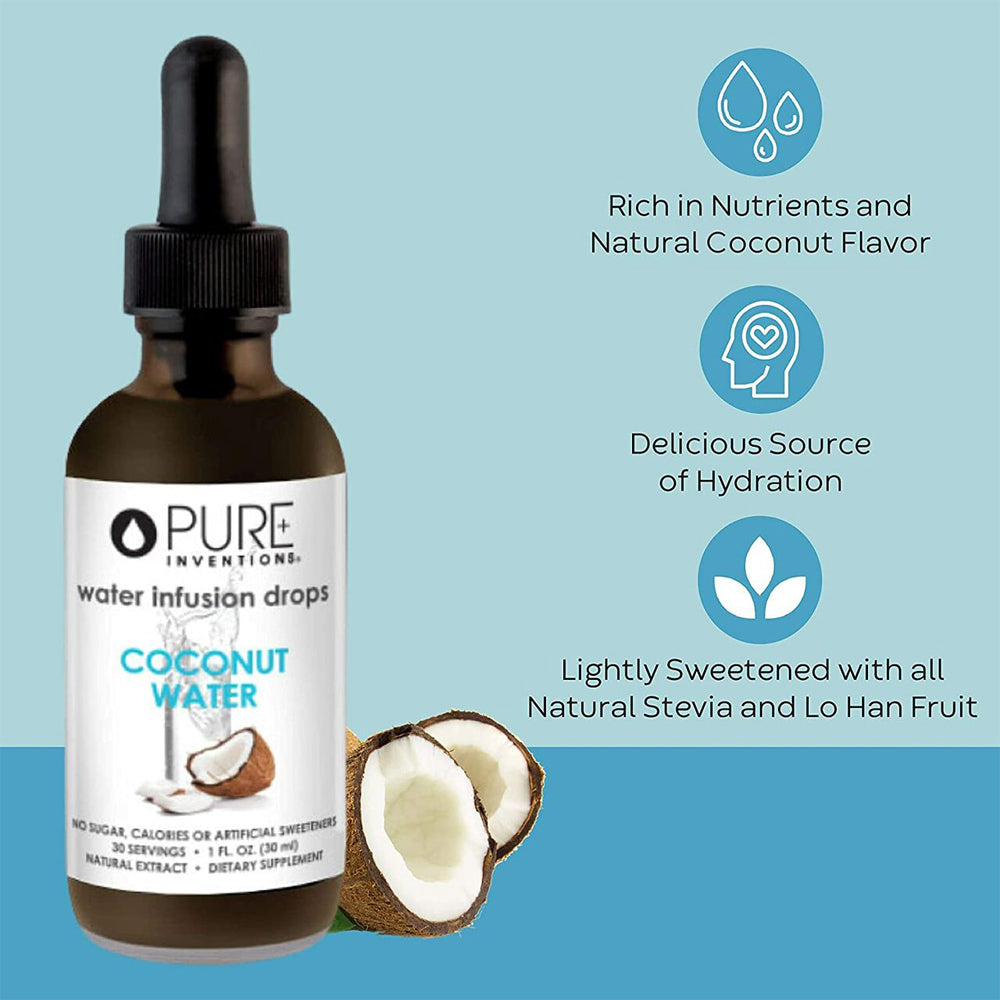 Pure Inventions Coconut Water - 30 servings – Pure Inventions