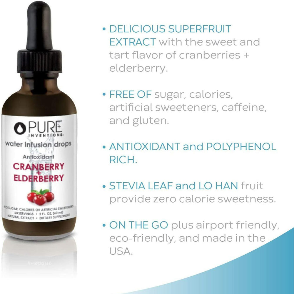 Pure Inventions Raspberry Cranberry + Elderberry - 60 servings – Pure Inventions